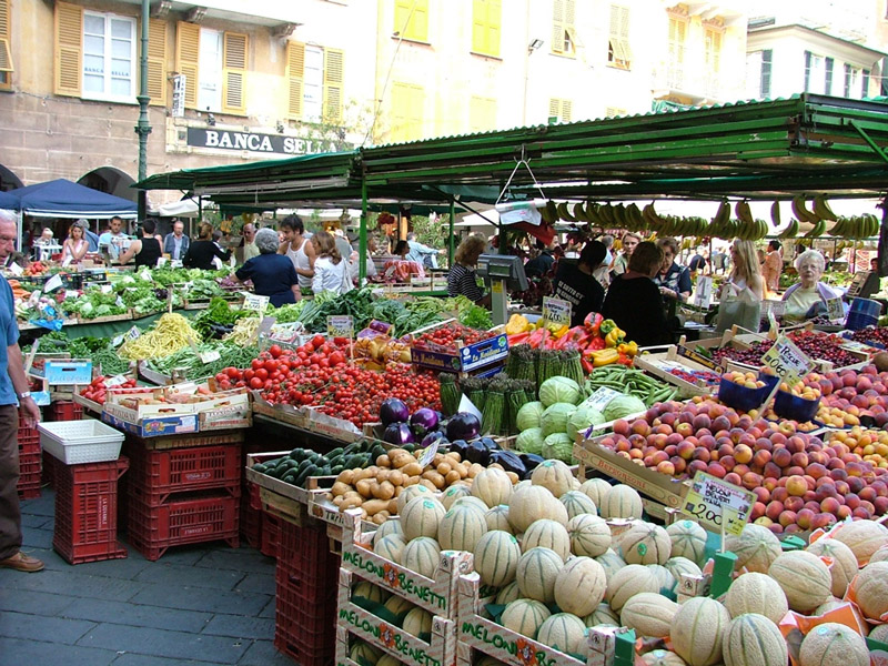Chiavari: mercato