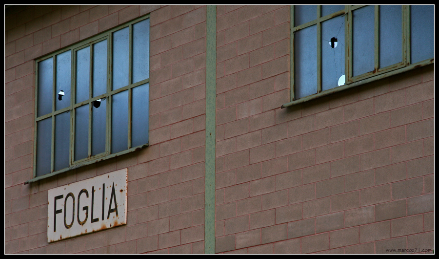 capannone abbandonato