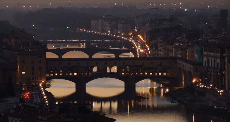 Notturno Firenze - Ponte Vecchio