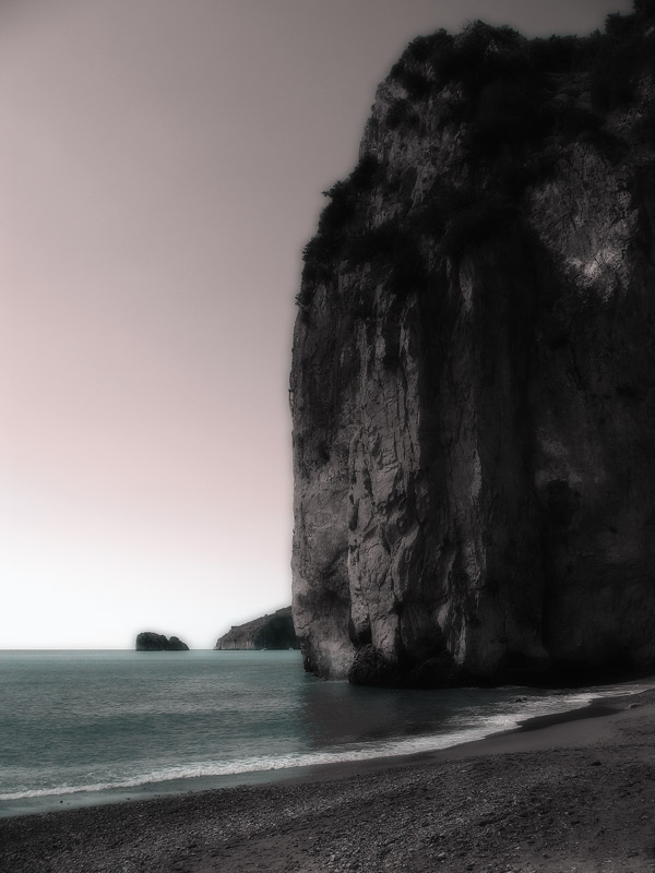 ....scorcio di uno strapiombo..