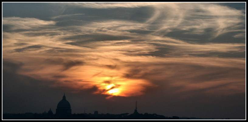 tramonto romano