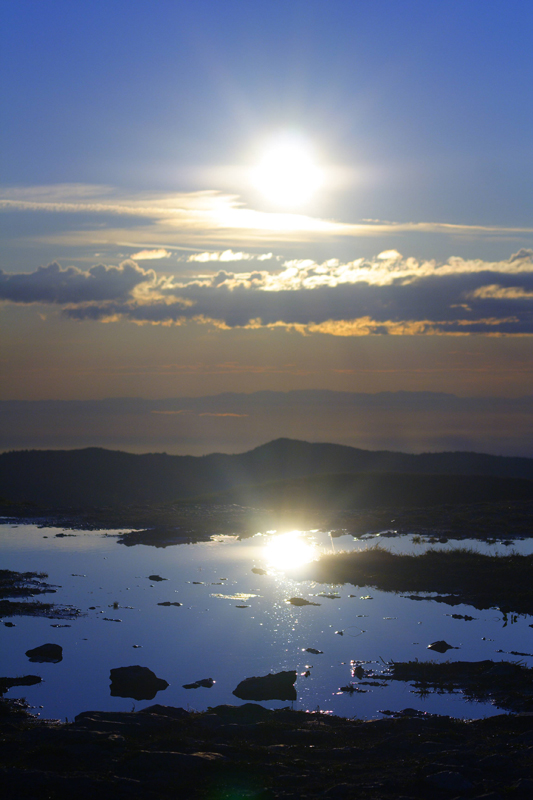 alba sul monte Pizzoc