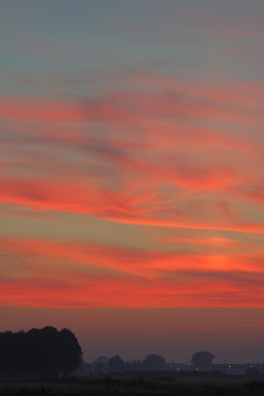 Tramonto padano