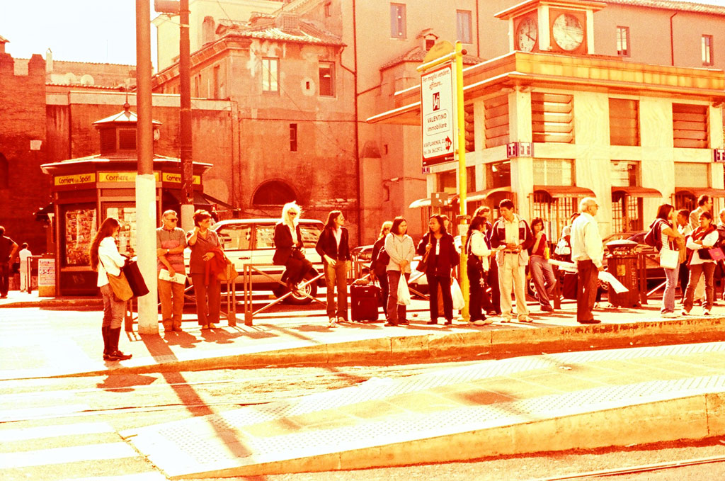 aspettando il tram 4