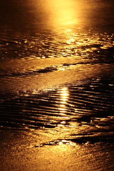 golden sand