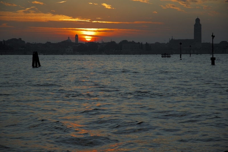 Tramonto su Venezia