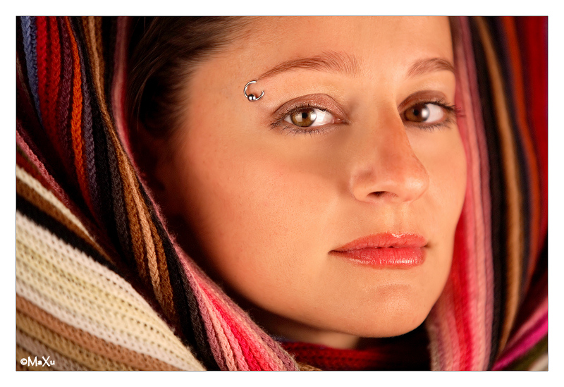 ..a colorful portrait