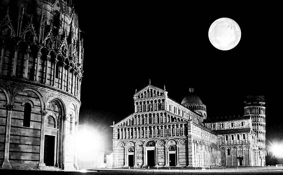 Pisa di notte