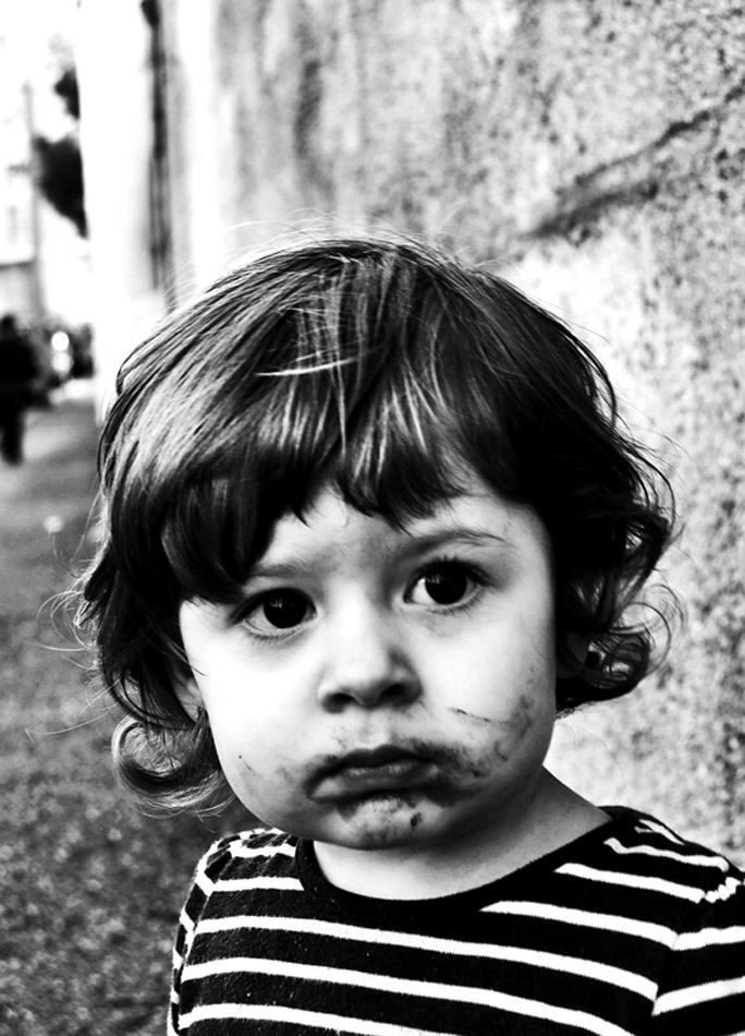 Giulia ha finito la sua cioccolata