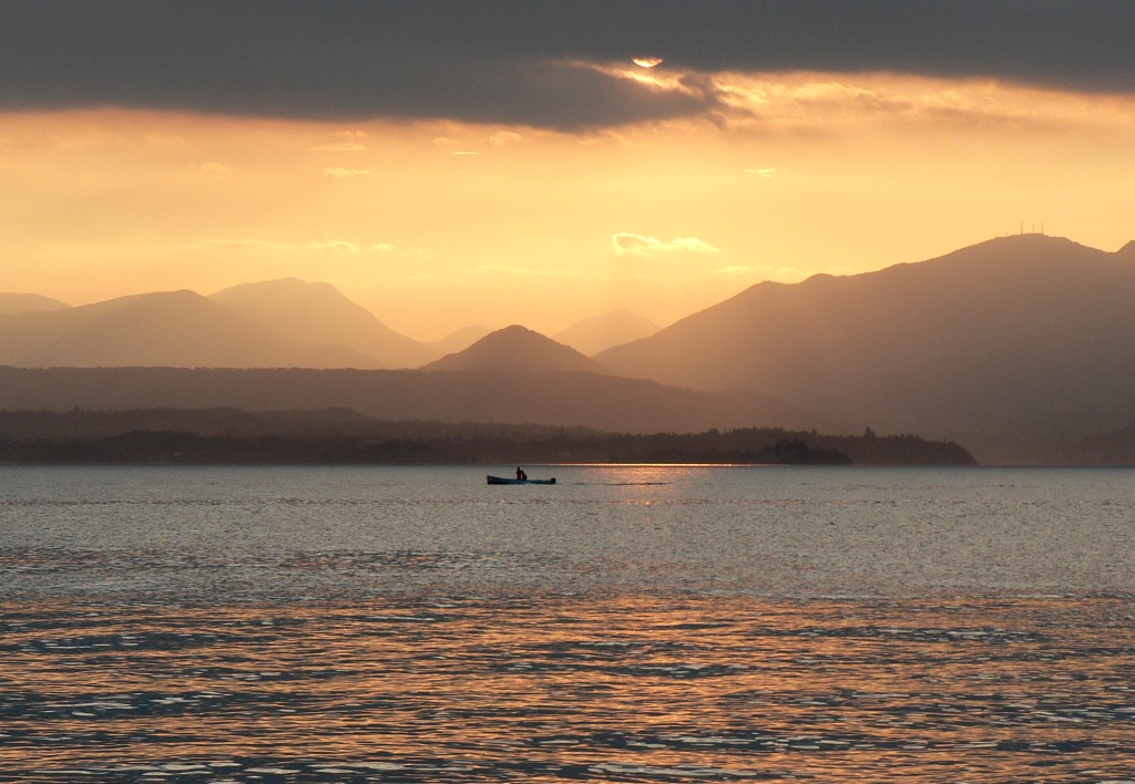 Tramonto sul Lago di Garda