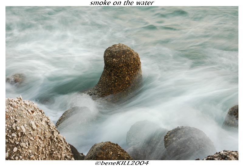 Smoke on the water....