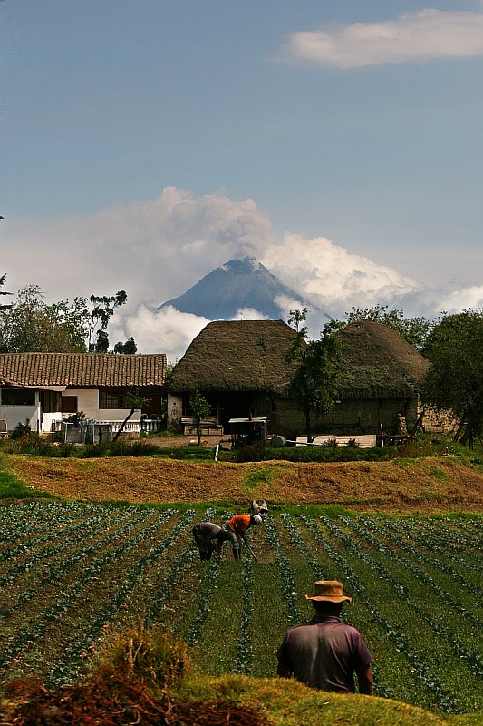 Alle falde del Tungurahua