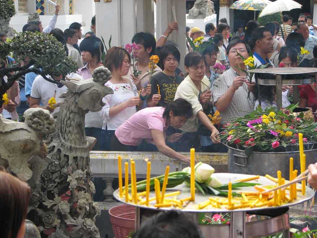Culto Buddista Thailandia