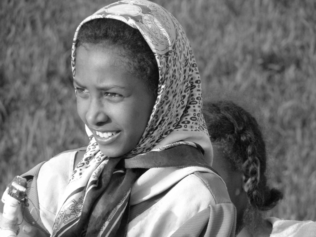 piccola venditrice egiziana