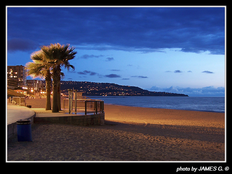 Redondo Beach di sera
