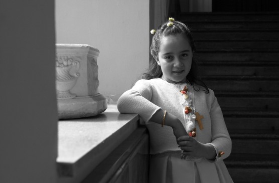 ...in posa per il ritratto