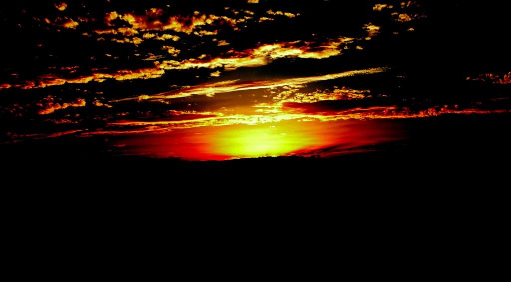 caldi colori della sera