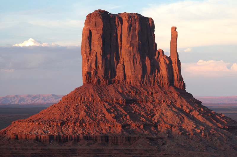 tramonto a Monument Valley