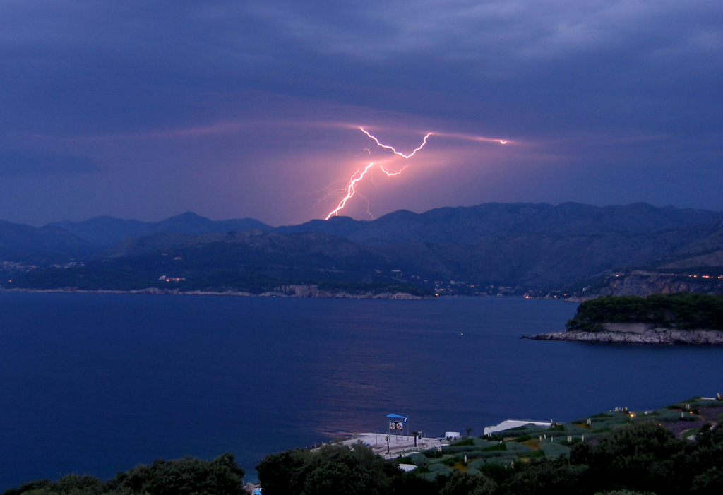 fulmini in CROAZIA