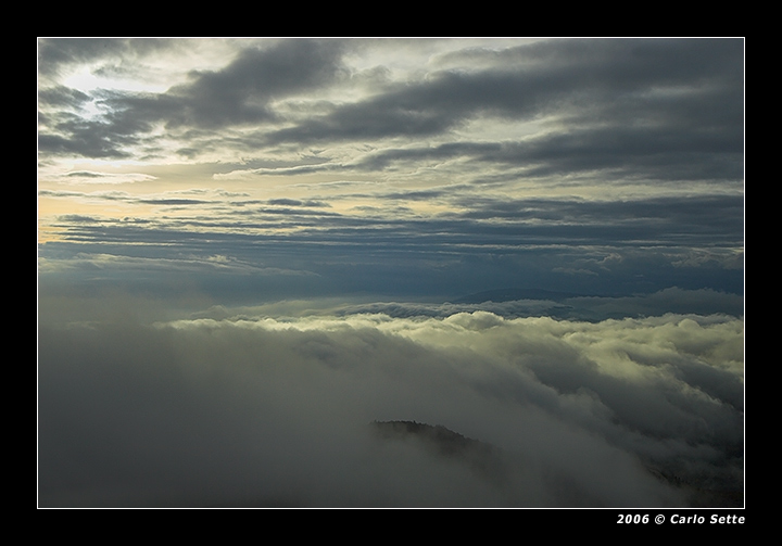 Nebbie in alta quota