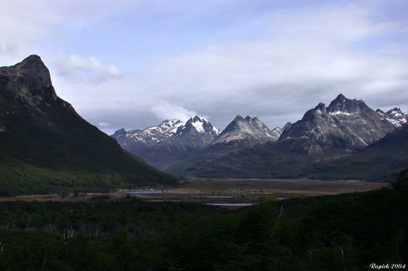 "Le Ande in Terra del Fuoco"