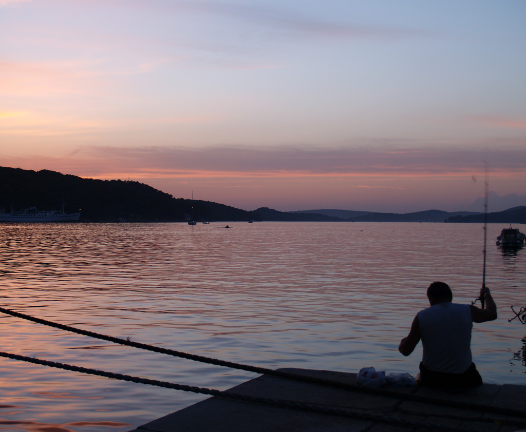 Pescatore a Losinj