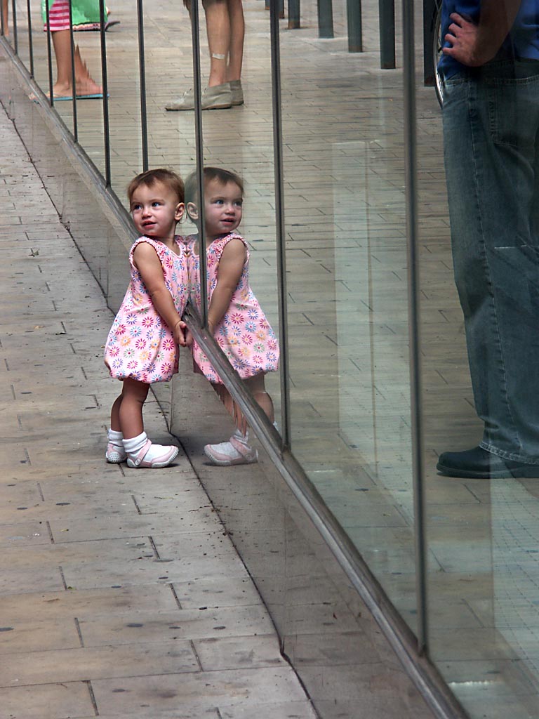 Una bimba a Barcelona