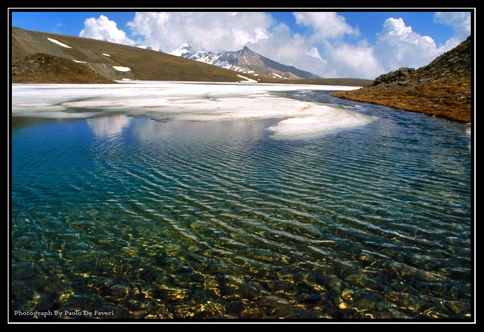 Lago Rosset, 3000 mt., Parco Nazionale del Gran Paradiso