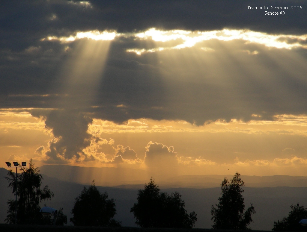 Tramonto dicembre 2006
