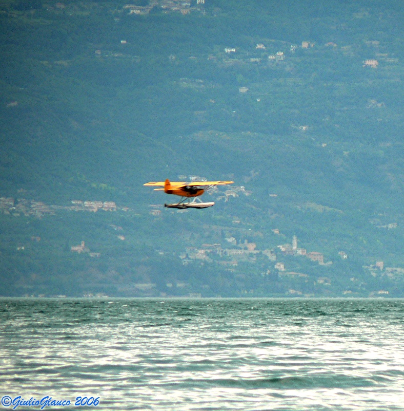 idrovolante sul lago di garda