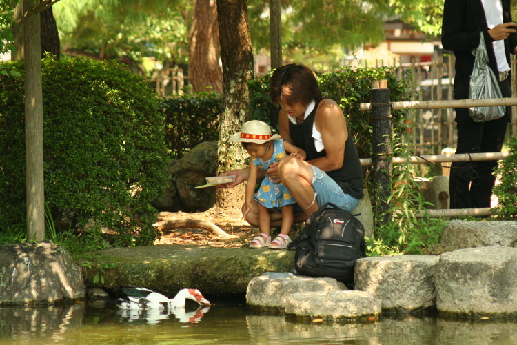 la bimba e la papera