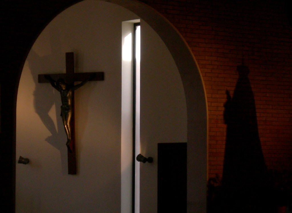 Ges� Cristo e l'ombra della Madonna