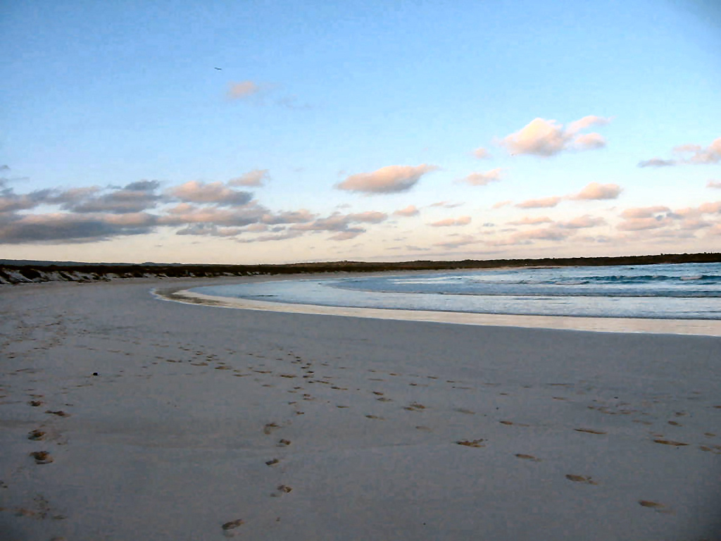 Galapagos - Beach at Sunset