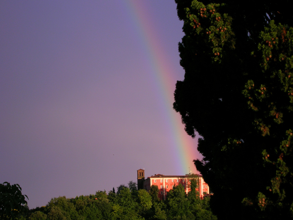 arcobaleno a monte del re