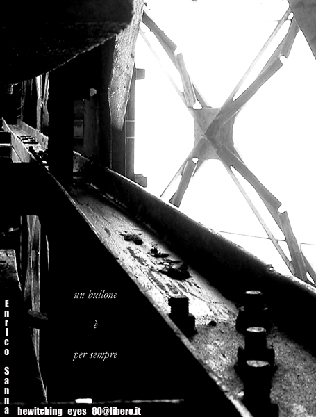 la breve strada di un bullone