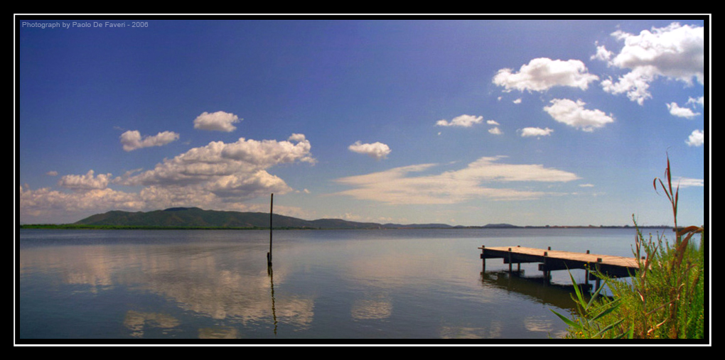 La laguna di Orbetello.