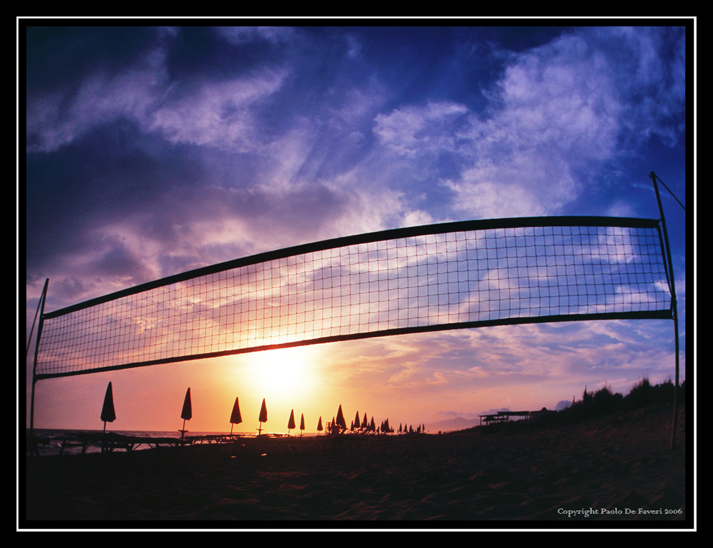 Beach volley. Marina di Grosseto.