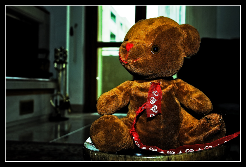 sorriso di uno straziato