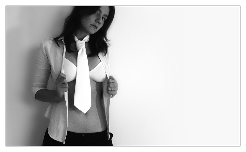 Autoritratto con cravatta