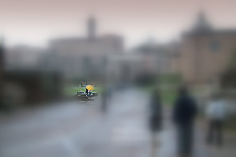 Una giornata uggiosa.