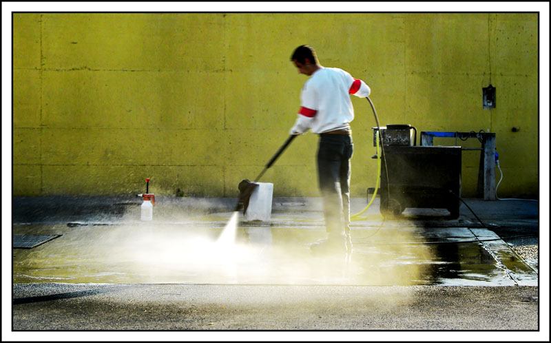Nube d'acqua pressurizzata