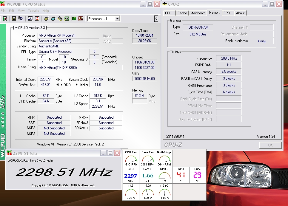 Monster Overclock - test #1