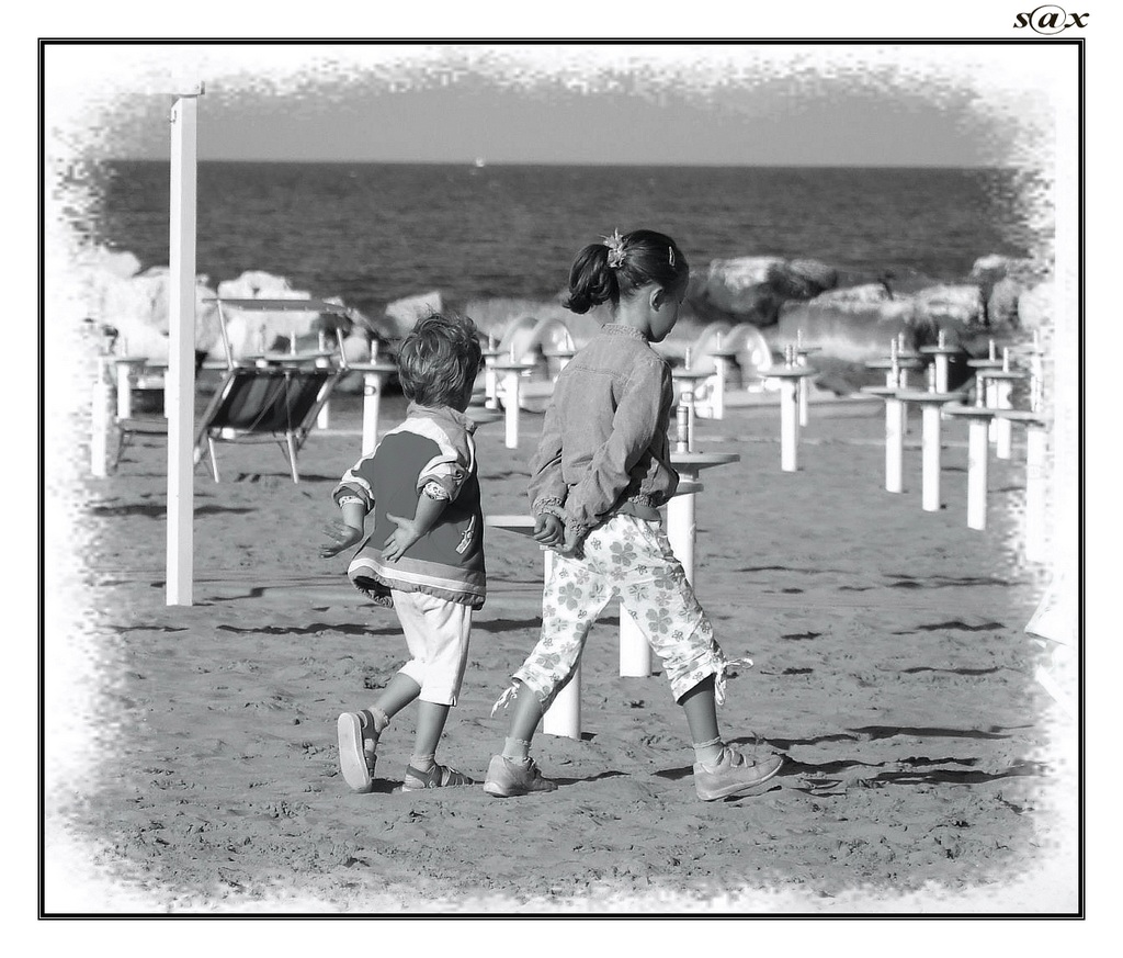 pensieri o spensieri in B/W