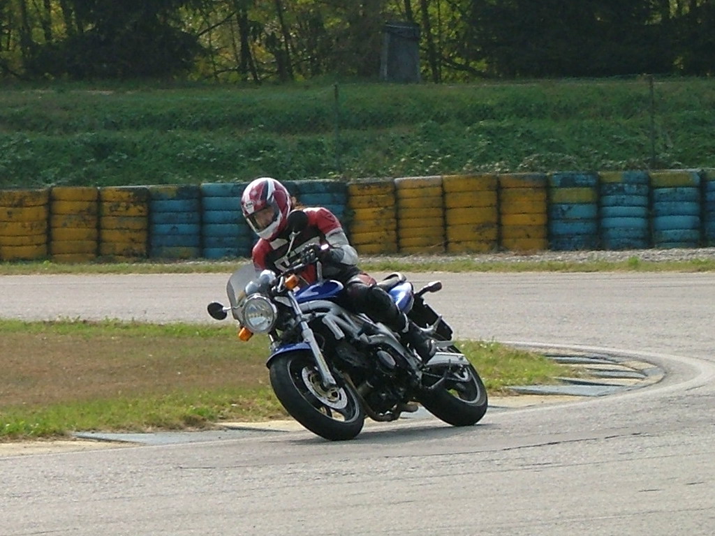 La fotografa in moto :-)