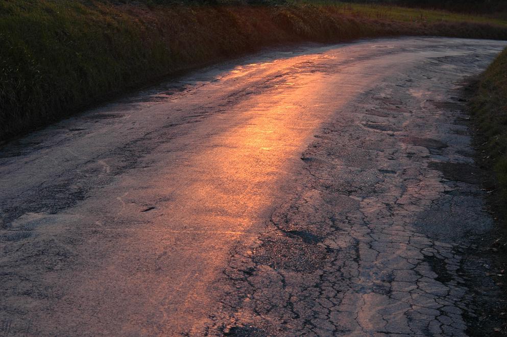 Una strada vicino casa mia...