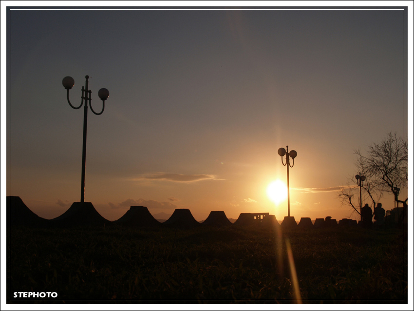 <---Tramonto a Via Napoli--->