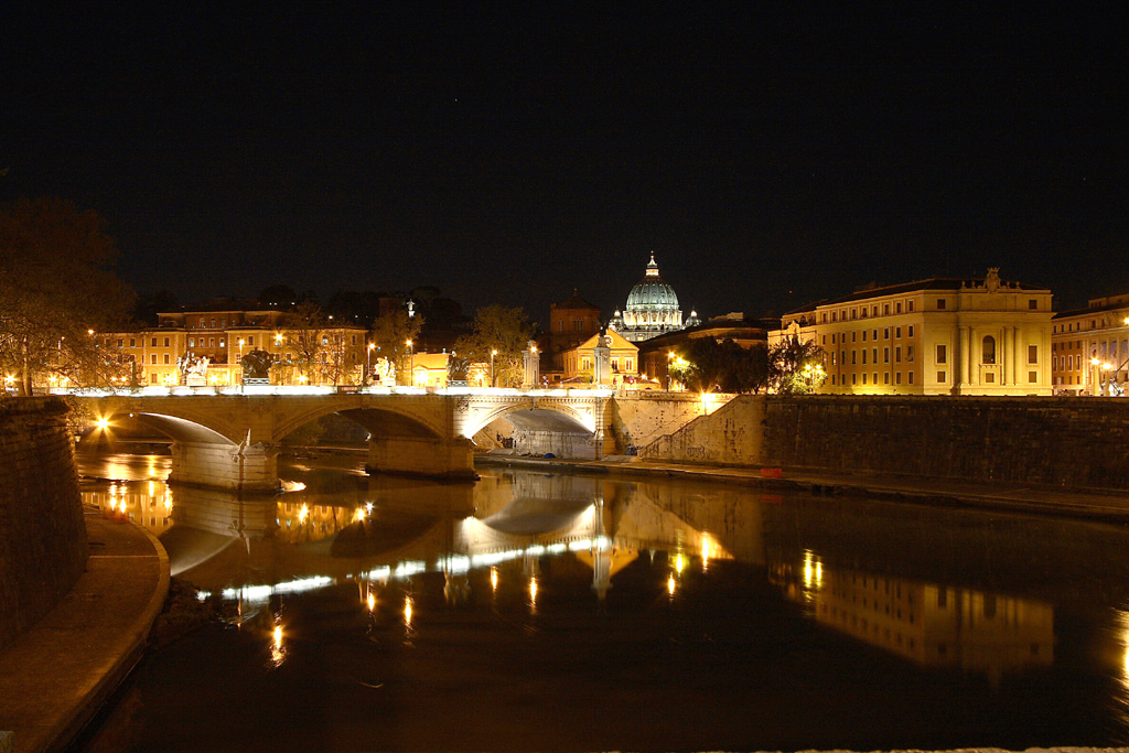 San Pietro e Tevere da Castel Sant'Angelo