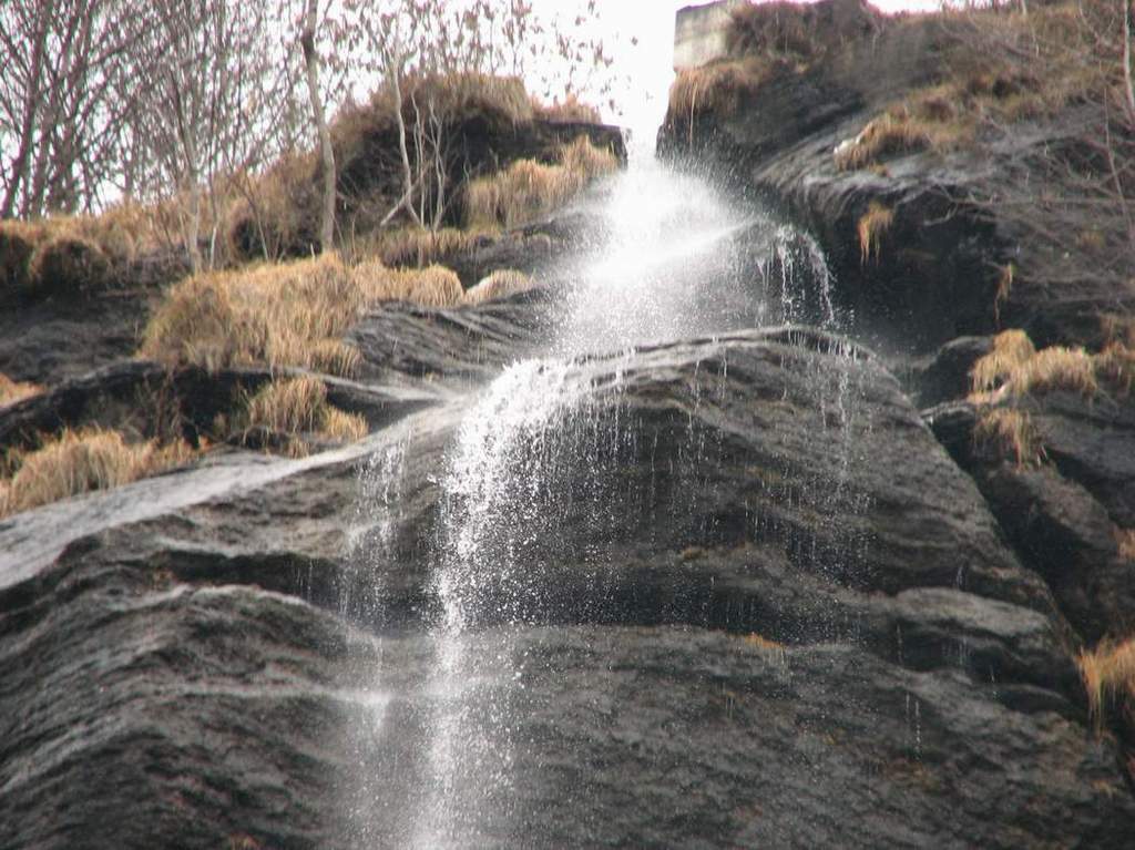 acqua in montagna.