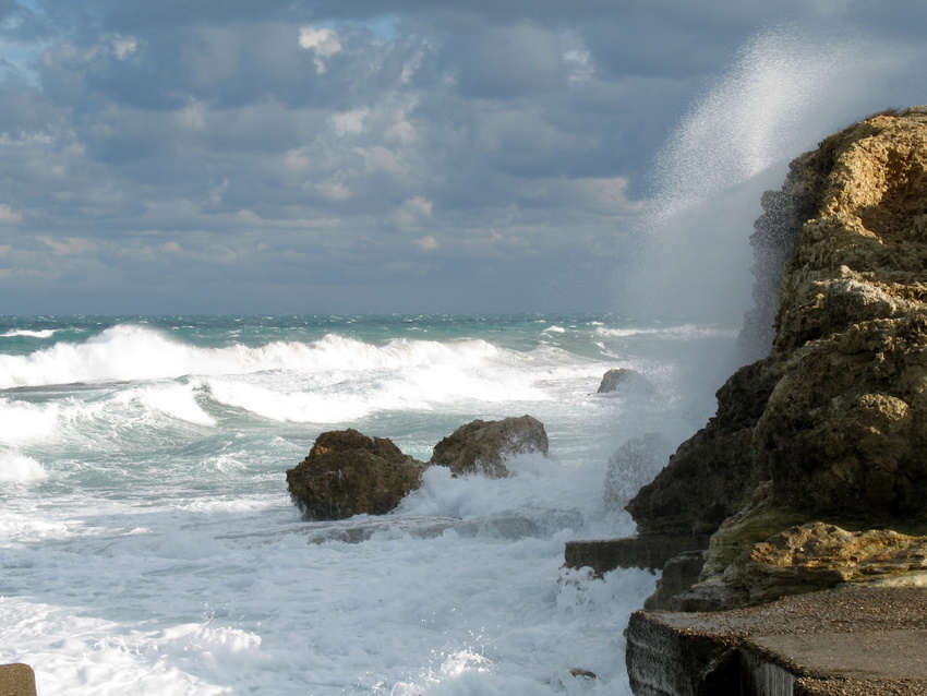 mareggiata ad Otranto