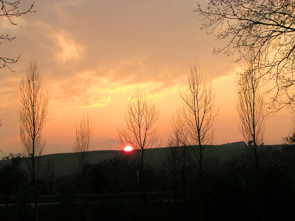 Sunset (Abbadia di Fiastra)